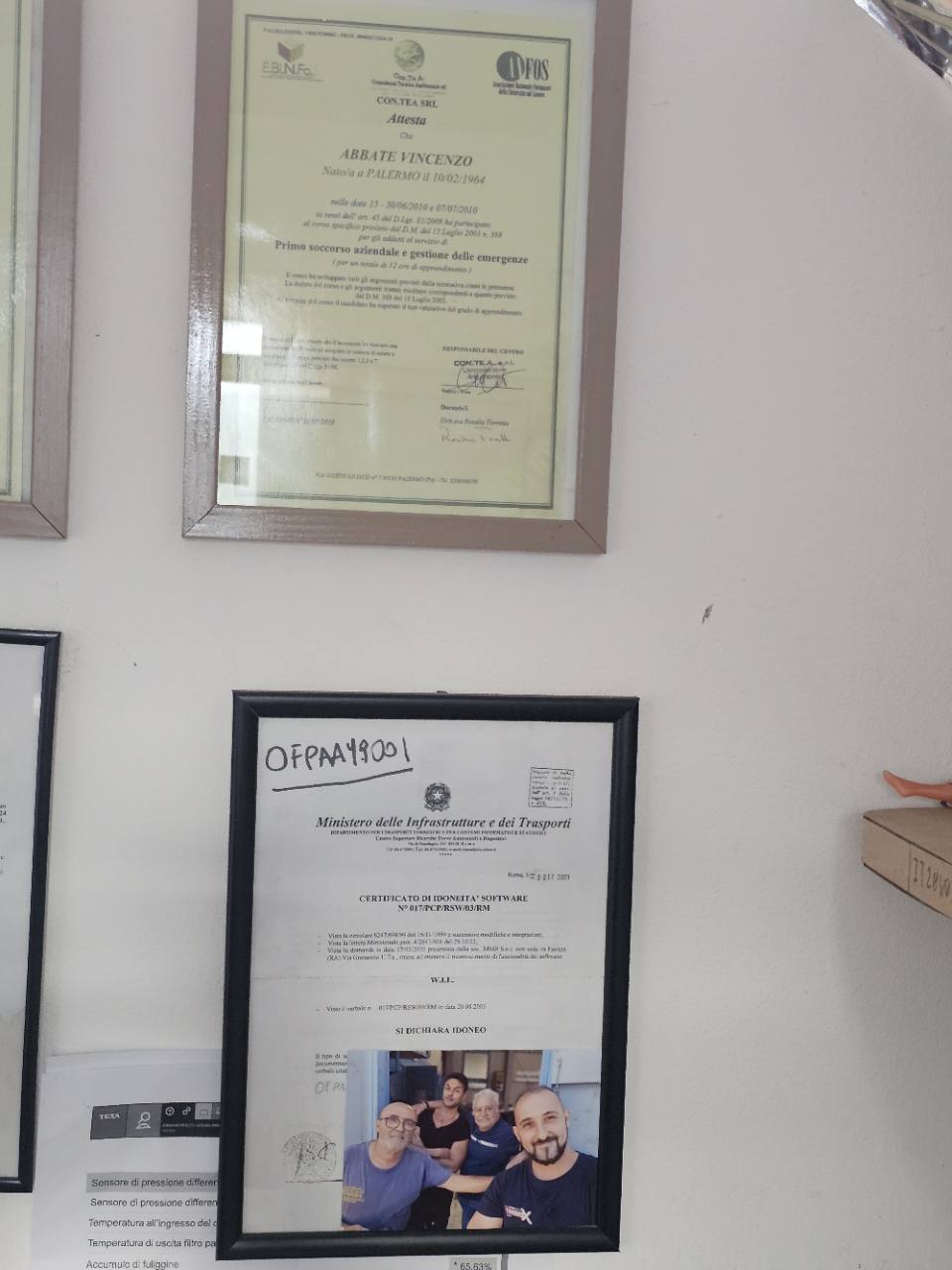 Certificati di idoneita tecnica